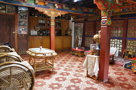 ladakhi dining room