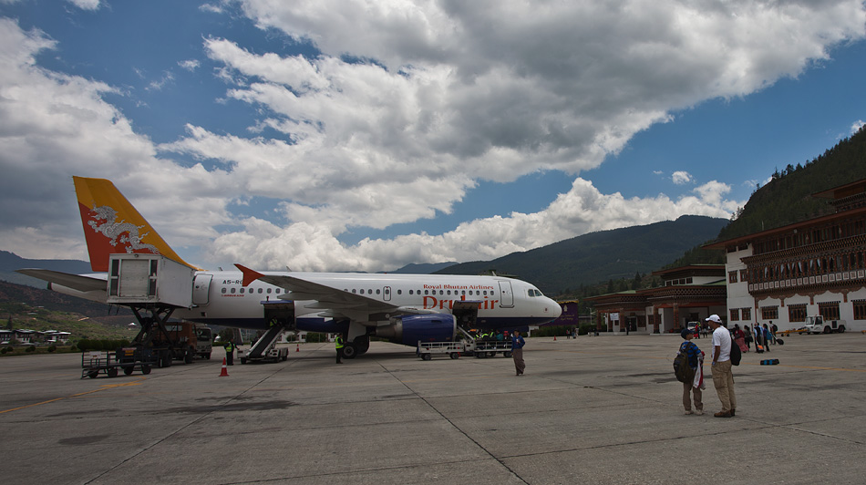Paro International Airport, Paro, Bhutan