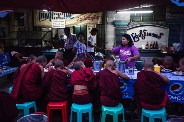 Monks, Mandalay